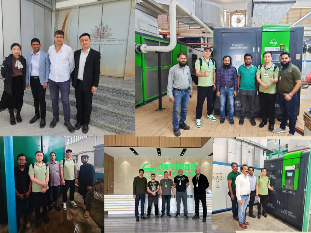 Mining Use Fixed Speed Two Stage Screw Air Compressor